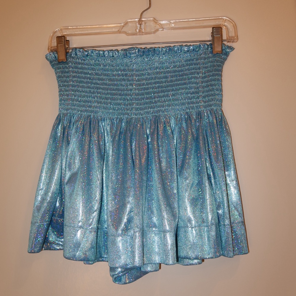 Blue Queen of Sparkles Shorts
